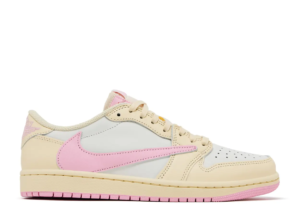 RETRO 1 LOW X TRAVIS SCOTT 'SHY PINK'