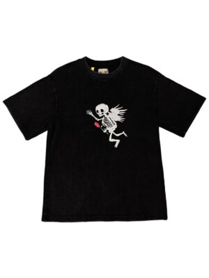 GALLERY VINTAGE TEE 'SKULL ROSES' (STOCK)