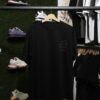 ANTI SOCIAL BLACK TEE 'GREY ROSES' (STOCK) - Image 2