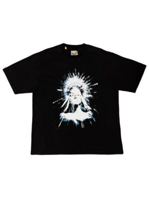 GALLERY DEPT WASH BLACK TEE 'AURA' (STOCK)